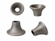 Basstrichter Altsilber 27 mm 