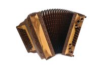 WoidBua Harmonika Modell Tigerwood G C F B 