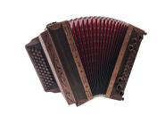 WoidBua Harmonika Modell Ebenholz F b es as 