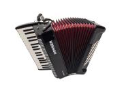 HOHNER Akkordeon Bravo III 72 schwarz mit Gigbag & Riemen 