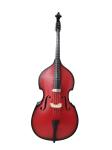 Oberkrainer Kontrabass Vollmassiv 1/2 Redburst bundiert inkl. Gigbag 