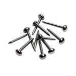 Balgpins 2,5 x 19 mm Chrom 12 Stück 