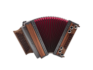 Steirische Harmonika WoidBua Premium Apfelbaum B es as des 