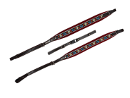 ZUPAN ORIGINAL AKKORDEON HARMONIKARIEMEN EDELWEISS ROT 5,5 CM BREIT 