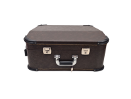 Akkordeonkoffer/Trolley WoidBua Premium braun für 120-186 Bässe 