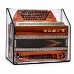 Steirische Harmonika Abdeckhaube Staubschutz Cover Transparent, 5-reihig 