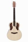 WoidBua Akustikgitarre WB-600-S Fichte Vollmassiv mit Preamp & Case 