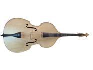 Oberkrainer Kontrabass Vollmassiv 1/2 Natur bundiert inkl. Gigbag 