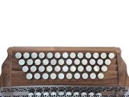 Gleichtonknöpfe geriffelt 4-er Set, weiss 