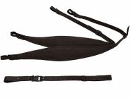 Harmonikariemen Comfort XXL braun + Querriemen 
