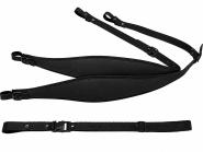 Harmonikariemen Comfort XXL schwarz + Querriemen 