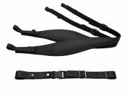 Harmonikariemen Comfort schwarz + Querriemen 