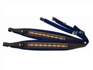 Harmonikariemen Extravagant Blau 