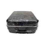 Akkordeonkoffer Trolley Hartschale Premium 72-Bass schwarz Notendesign 