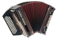 Lanzinger Harmonika 34 Classic Schwarz G C F B 