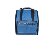 Akkordeon Tasche Rucksack EDELWEISS-DELUXE-PRO Türkis für 72 Bässe 