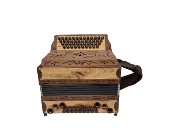 Steirische Harmonika WoidBua Wildeiche B es as des, flach 