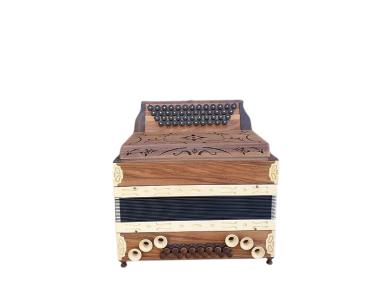 WoidBua Harmonika Modell Palisander G C F B 