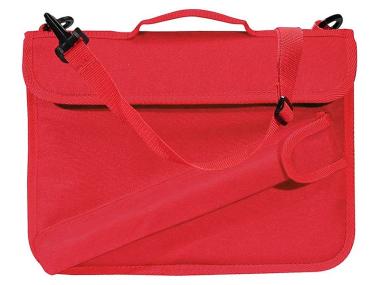 Noten Tasche Notentasche Musik Unterricht Tragriemen Musikschüler rot 