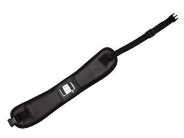 Steirische Harmonika Hüftgurt Hüft-Tragesystem Leder braun inkl. Halteplatte 