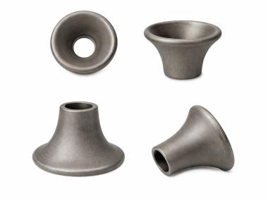 Basstrichter Altsilber 33 mm 