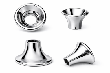 Basstrichter Chrom 33 mm 
