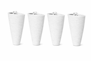 Riemenschoner Stretch weiss 