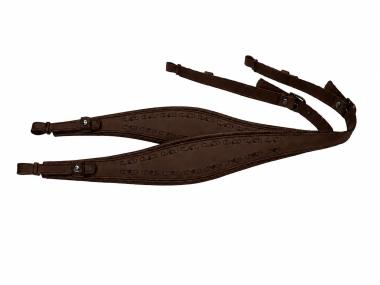 Harmonikariemen Elegant braun 