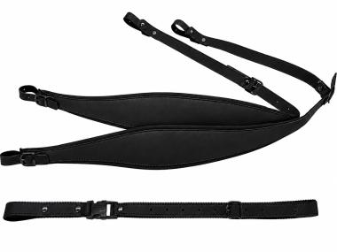 Harmonikariemen Comfort XXL schwarz + Querriemen 