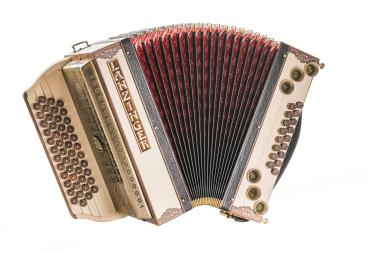 Lanzinger Harmonika 34 Alma Massiv B es as des 