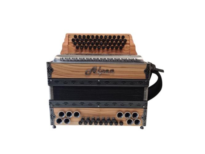 Steirische Harmonika Alpen Natur Olive G C F B 
