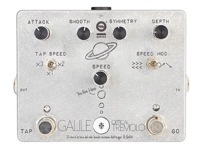 E-Gitarre Effektgerät Dophix Galileo Tremolo Pedal Lussuria Neu 