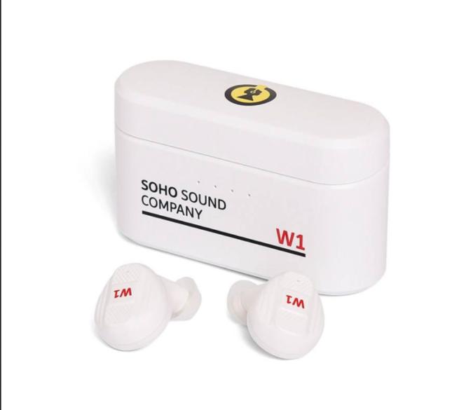 Bluetooth Ohrhörer TWS Soho W1 Powerbank Weiss – Top Sound & kabellos Musik 