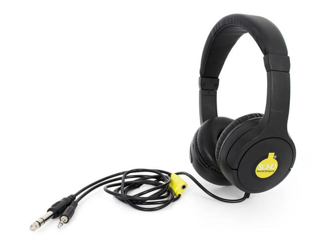 Kopfhörer Bildungsbereich Audio Link SOHO Headset 3,5 6,35 mm robust schwarz 