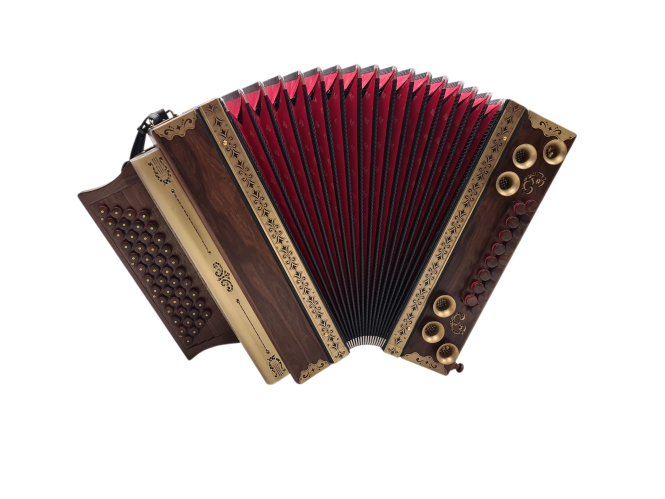 Steirische Harmonika WoidBua Premium Zirikote G C F B 