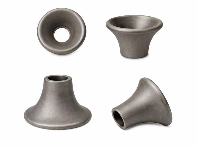 Basstrichter Altsilber 33 mm 