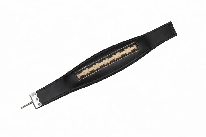 Akkordeon Bassriemen 120 Bässe Extravagant Schwarz-Antik 
