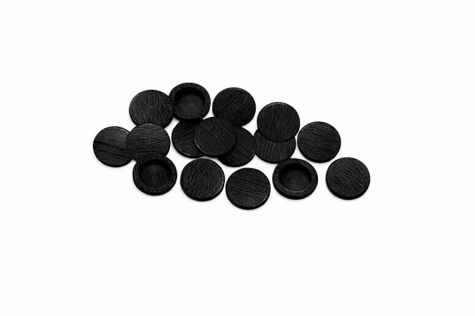 Bassknöpfe Wenge 