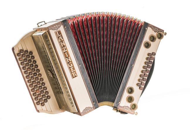 Lanzinger Harmonika 34 Alma Massiv B es as des 