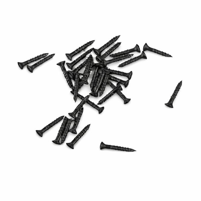 Schrauben für Harmonikaknöpfe, schwarz 