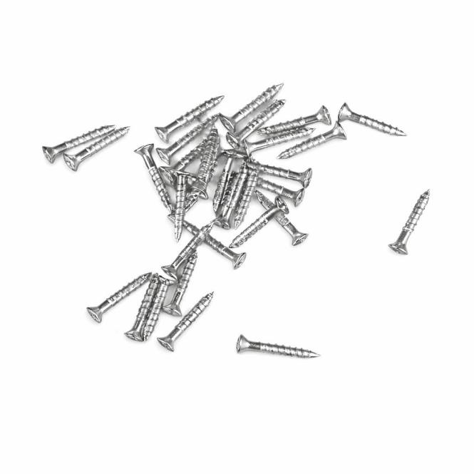 Schrauben für Harmonikaknöpfe, silber 