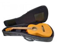 Gitarrentasche gepolstert 25 mm Konzertgitarre 3/4 schwarz hochwertig stabil 